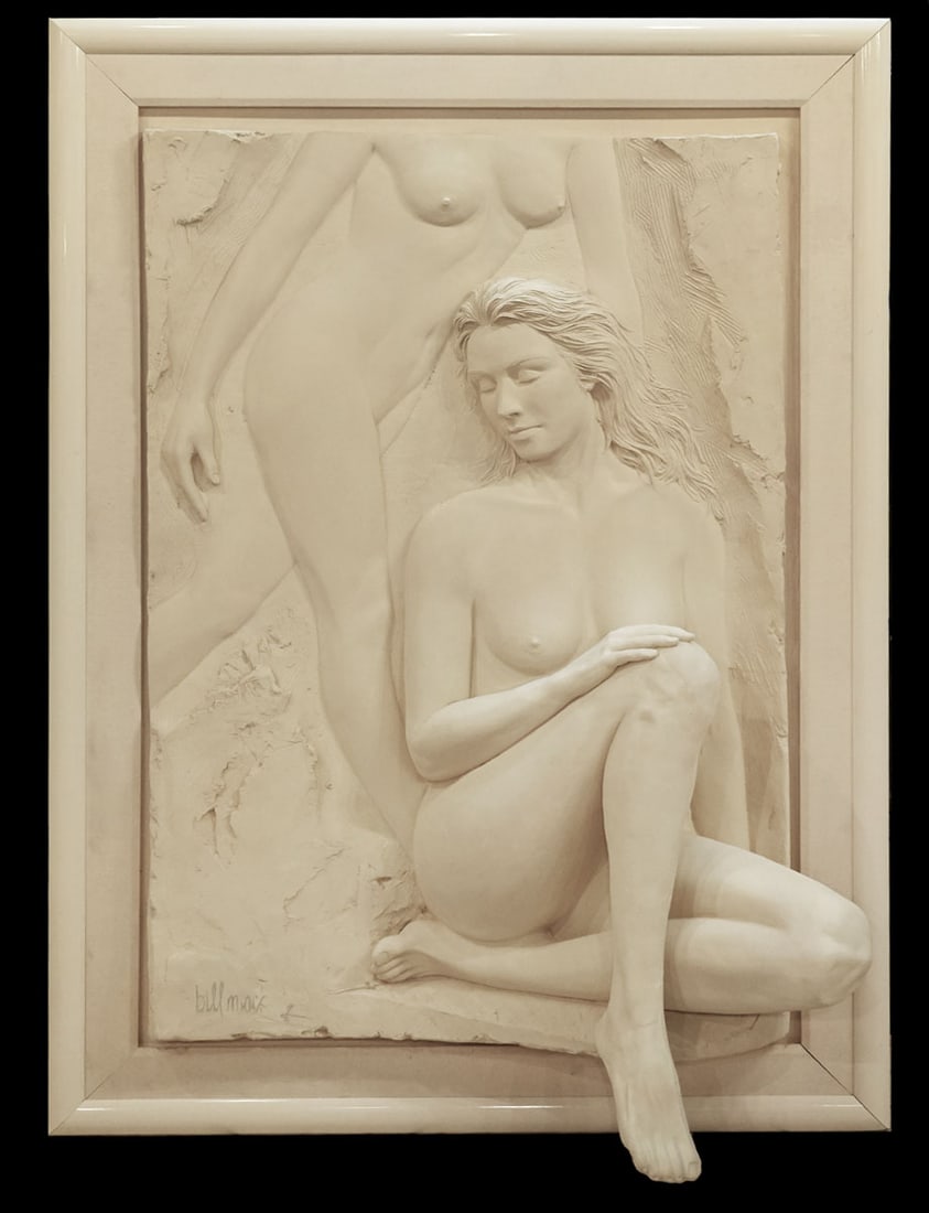 Bill Mack 'Illusion' Relief Sculpture (1 of 5)