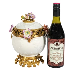 French Louis XV Style Blanc de Chine Vase