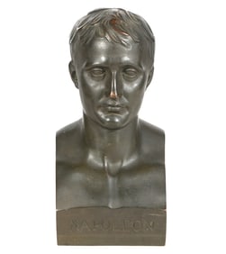 Napolean Bronze Bust After Antonio Canova