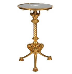 Neoclassical Style Gilt Bronze Occasional Table