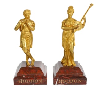 Pr 19th C French Bronze Sculptures