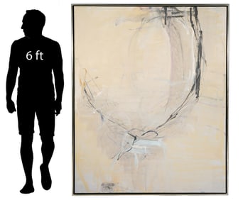 Large Tom Lieber 'One Drop' Painting 2006