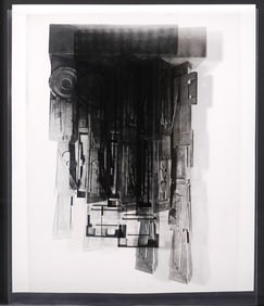 Louise Nevelson 'Facade' Signed Serigraph