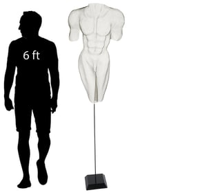 Randy Cooper Wire Mesh Male Torso