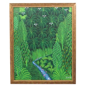 Henri Robert Brésil Landscape Painting