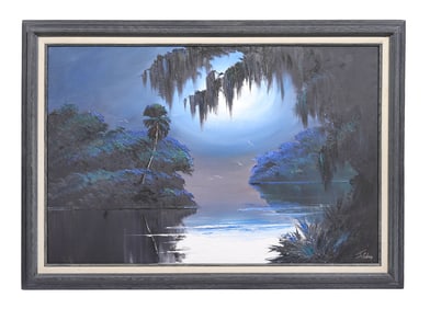 James Gibson Highwaymen Moon Light Painting