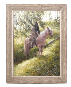 Richard D. Thomas Native American Painting