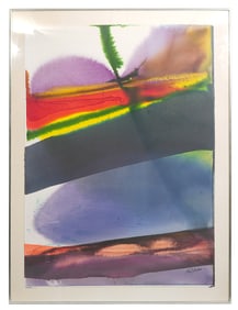 Paul Jenkins 'Phenomena' Watercolor Painting