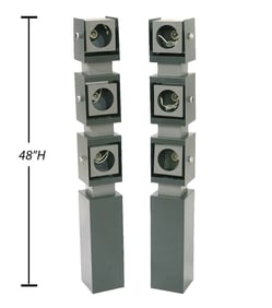 Pr. Irving Richards Arteluce Floor Lamps