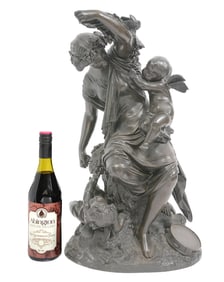 Auguste Moreau 'L 'Amour Maternal' Bronze