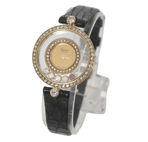 Chopard Happy Diamond & 18K Gold Wristwatch