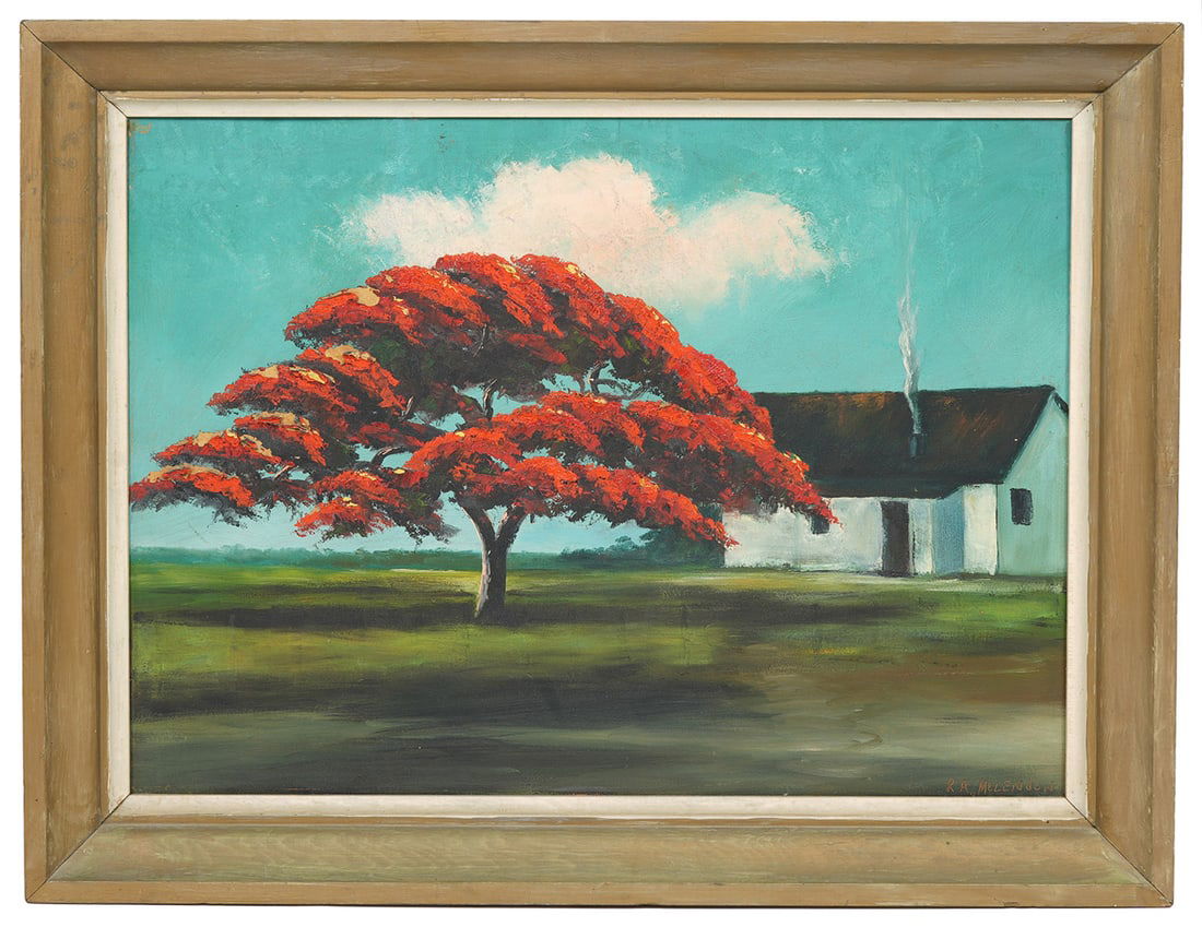 R. A. McLendon Florida Highwaymen Poinciana Tree (1 of 5)