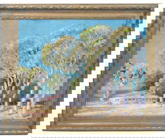 Thorwald Albert Probst Landscape Painting