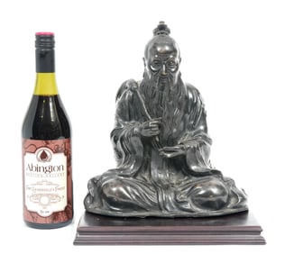 Chinese Bronze Buddha Figure of Lao-Tau