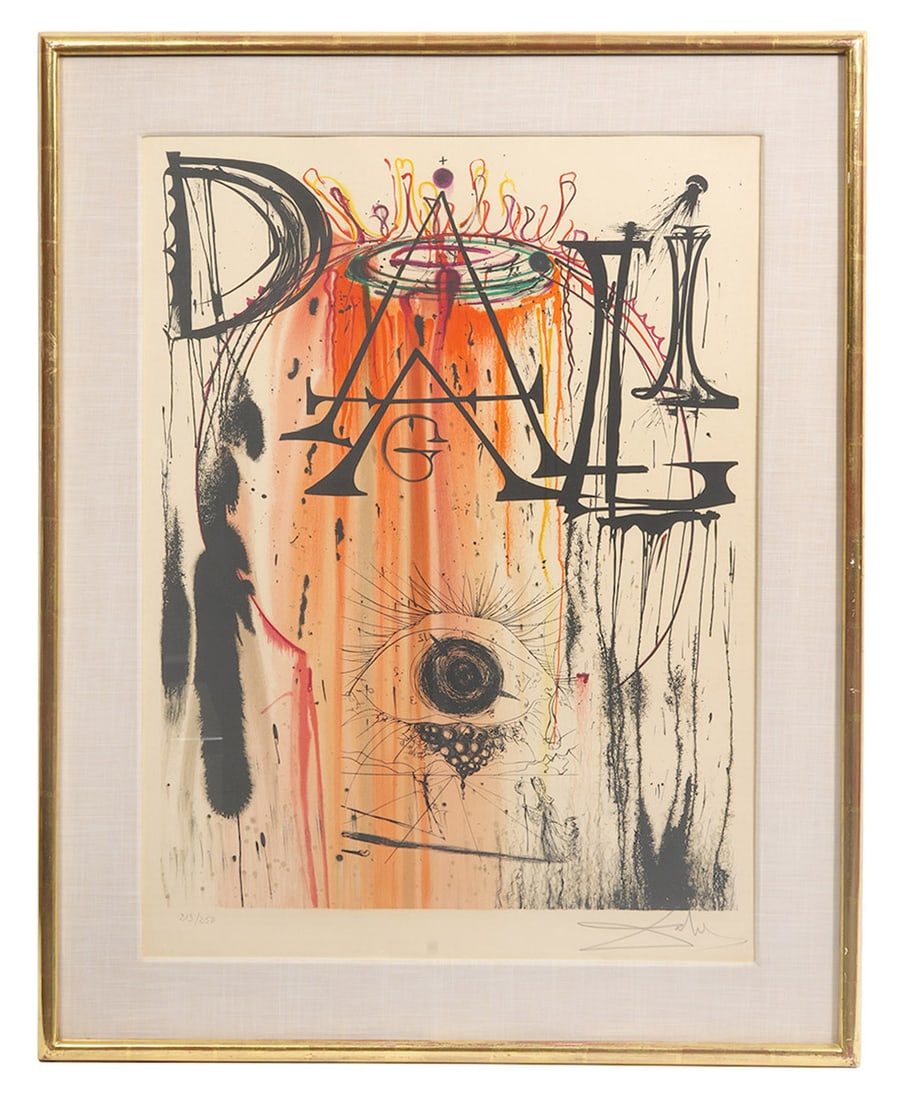 Salvador Dali 'Petit Lits' Signed Lithograph (1 of 8)