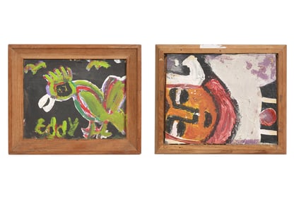 Eddy Mumma Double Sided Painting