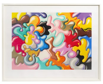 Kenny Scharf 'Lok Glob' Screenprint