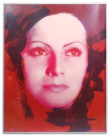 Rupert Jasen Smith Greta Garbo Silkscreen