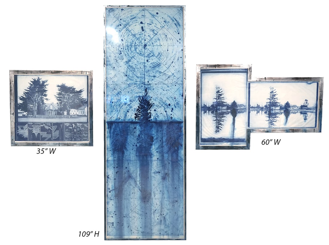 Judy Pfaff 'End of the Rain' Tryptich (1 of 17)