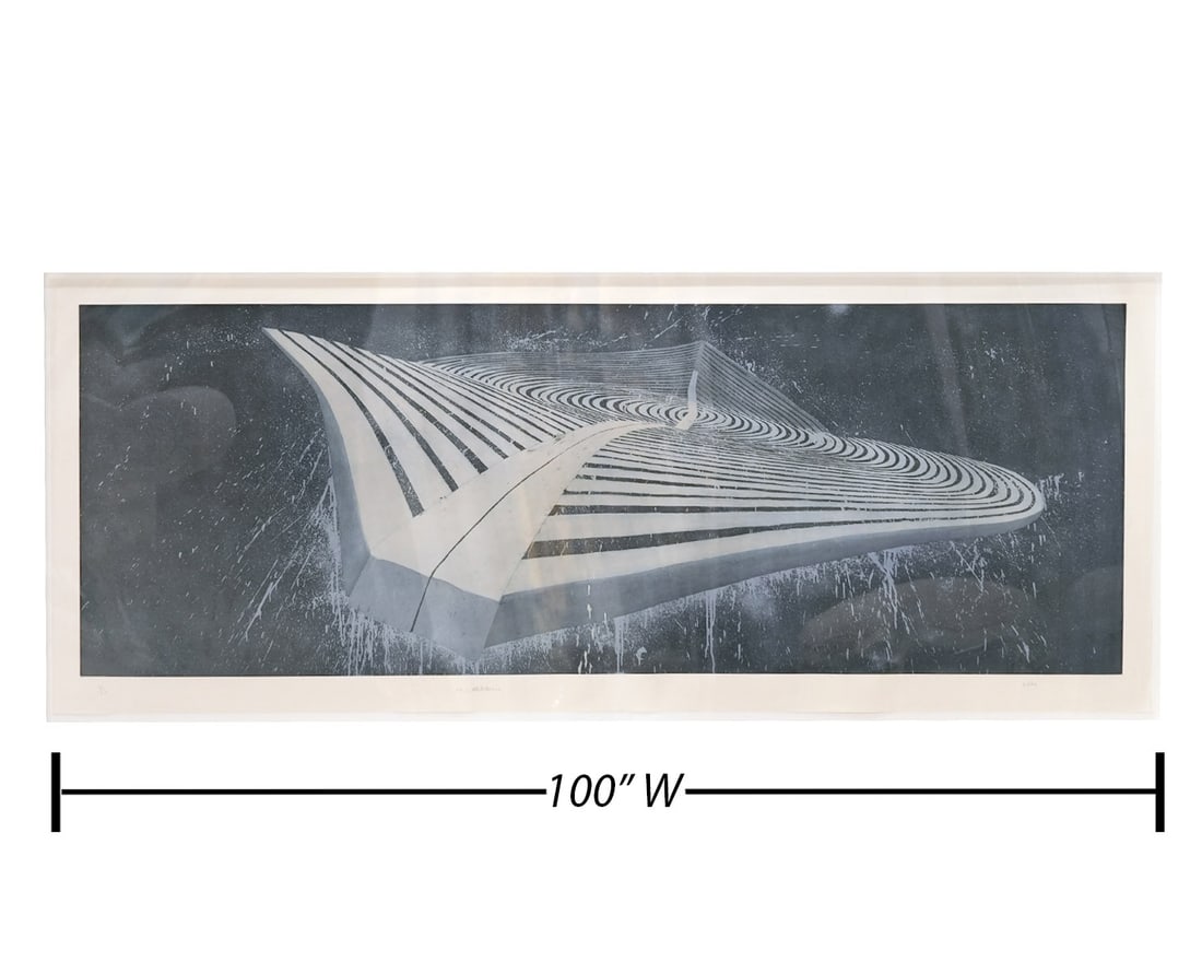 Robert Stackhouse 'Blue Flyer' Etching (1 of 8)