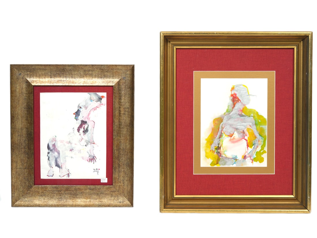 Martin Sumers Two Mixed Media Paintings (1 of 9)