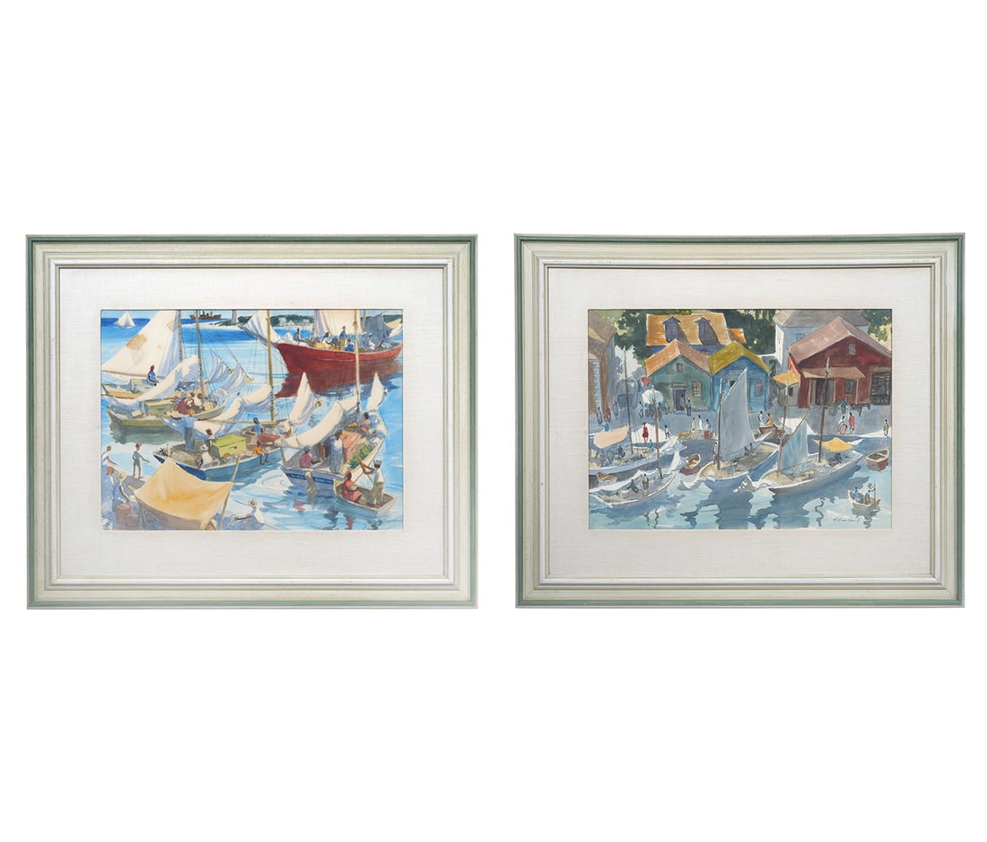 Two William Henry Watercolor Paintings (1 of 14)