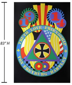 Robert Indiana 'The Berlin Series' Silkscreen