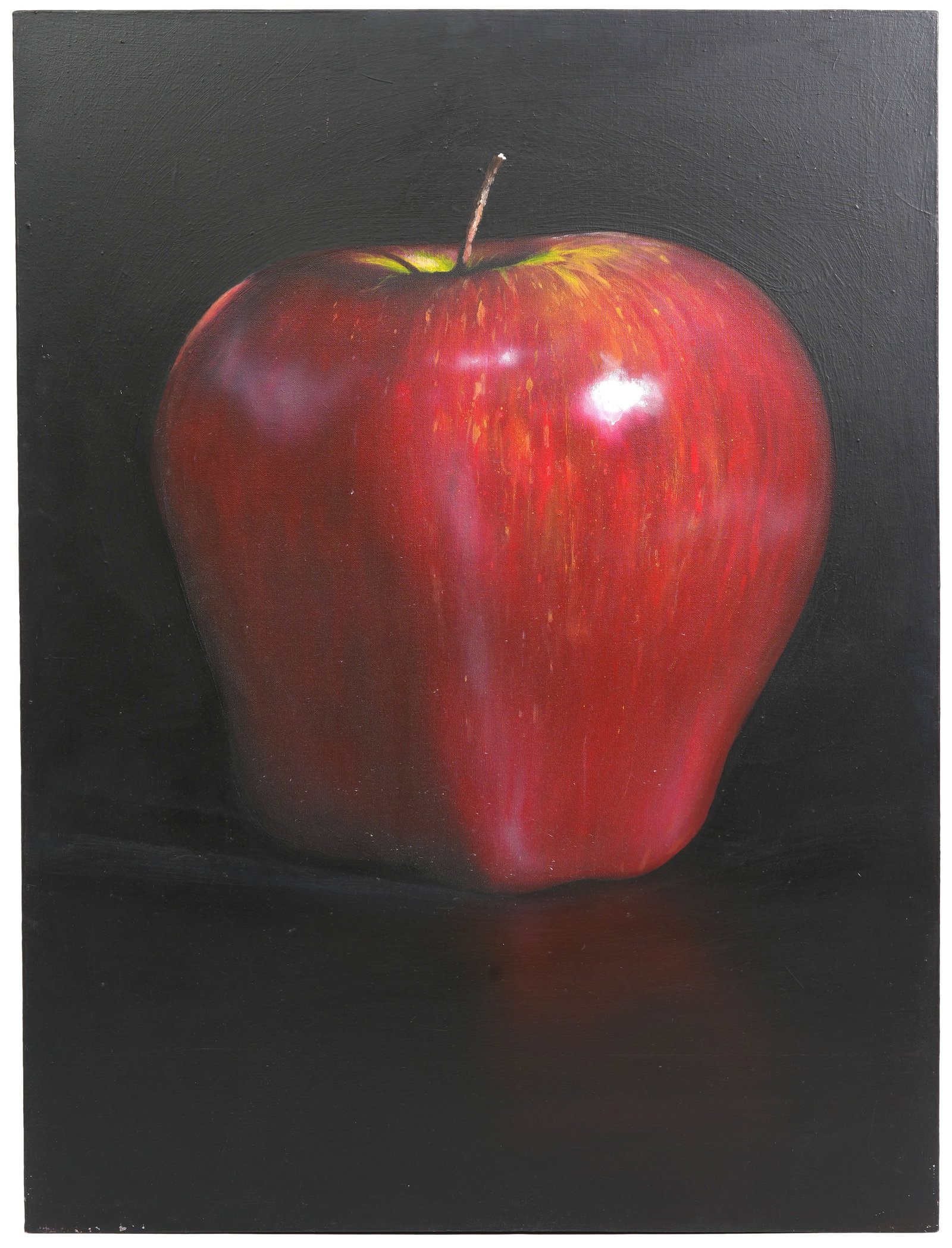 Tom Seghi 'Red Apple' Oil Painting (1 of 7)