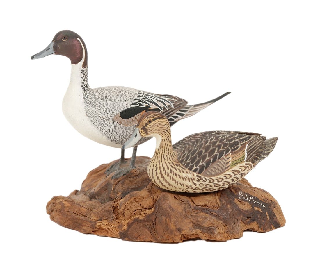 Allen J. King Carved & Painted Figurine (1 of 8)