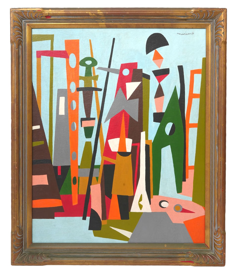 Tobias Musicant Signed Painting (1 of 6)