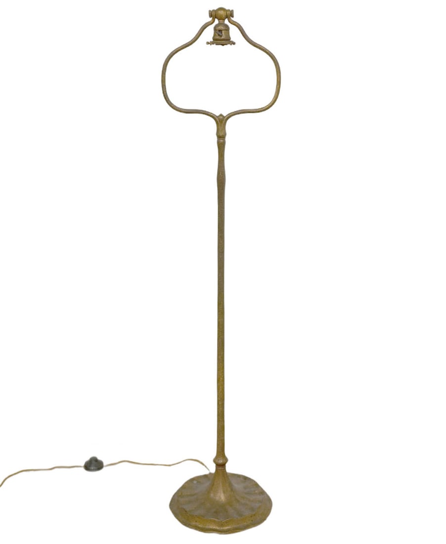 Tiffany Studios Art Nouveau Lamp Base (1 of 9)