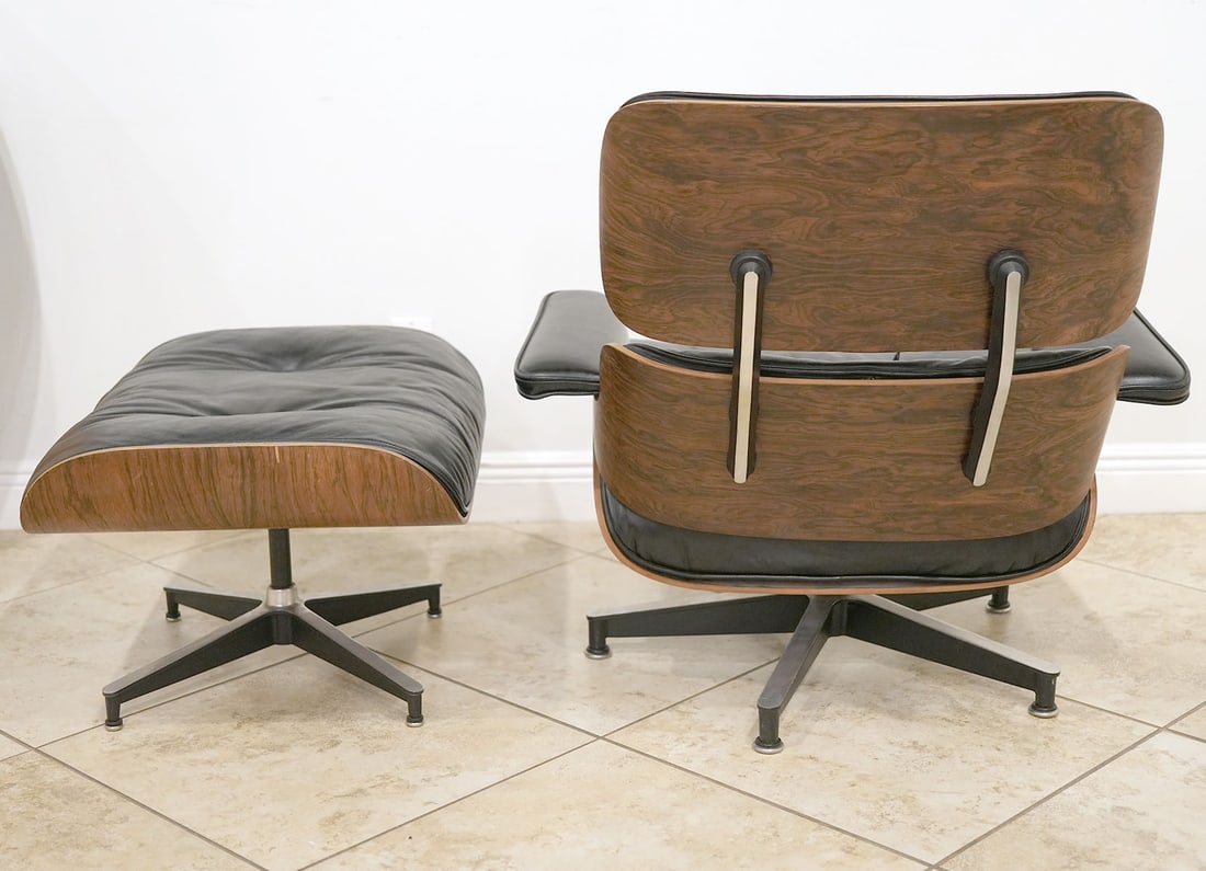 Herman Miller 'Eames' Chair and Ottoman - 5