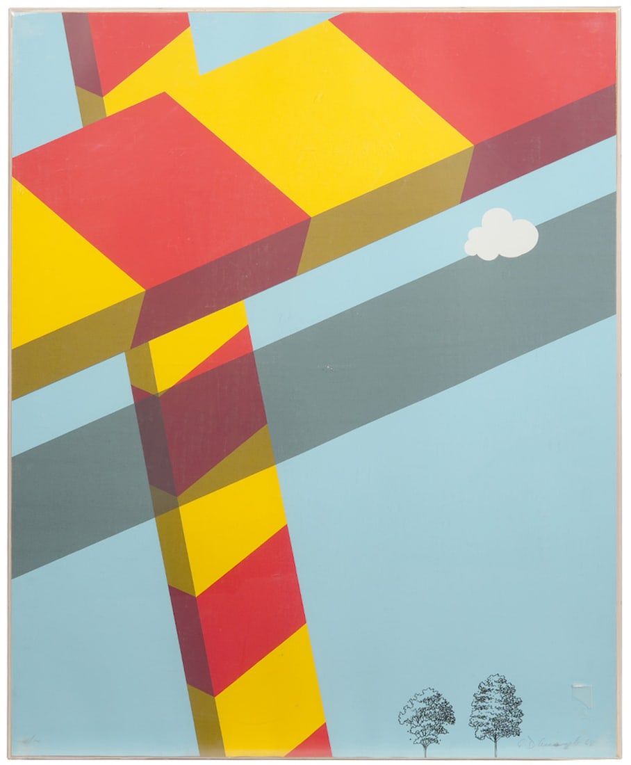 Allan D'Arcangelo Pop Art Serigraph (1 of 8)