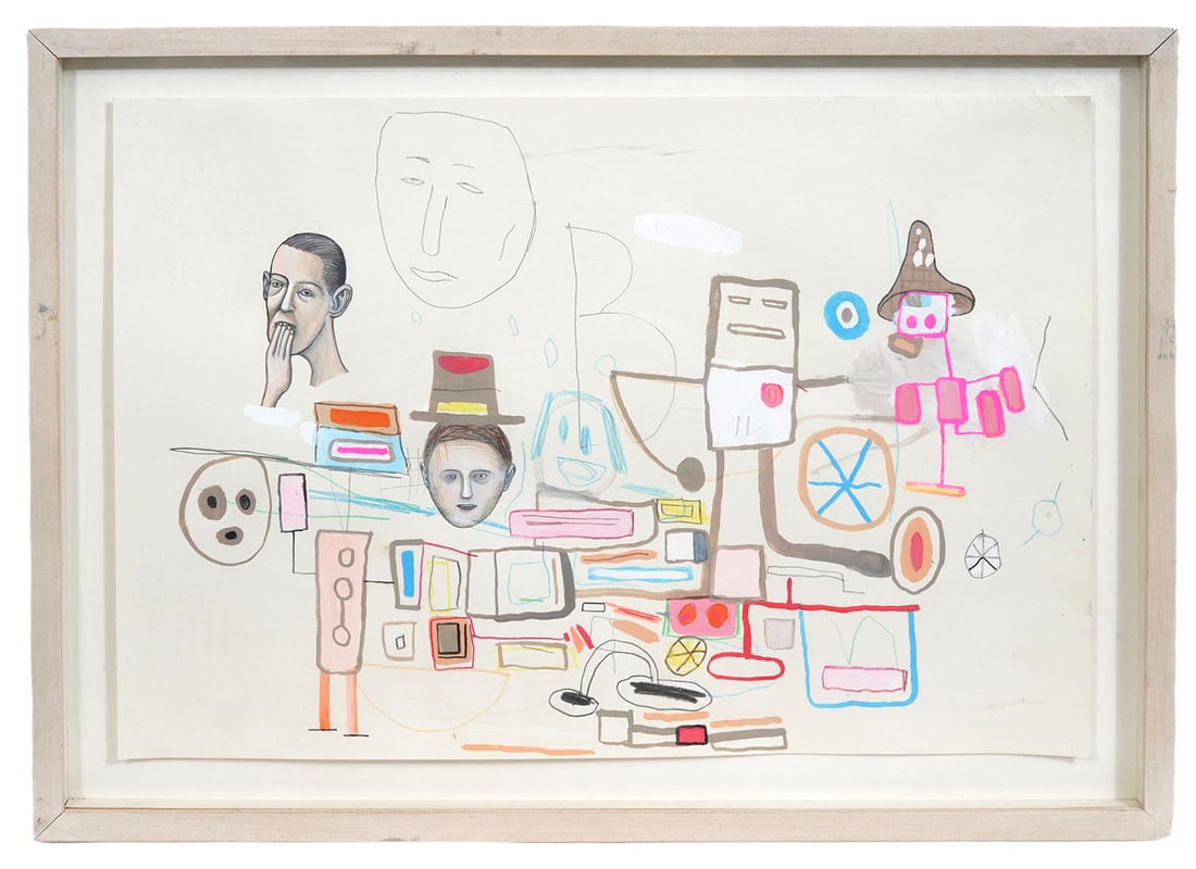 Christian Schumann Mixed Media on Paper (1 of 6)