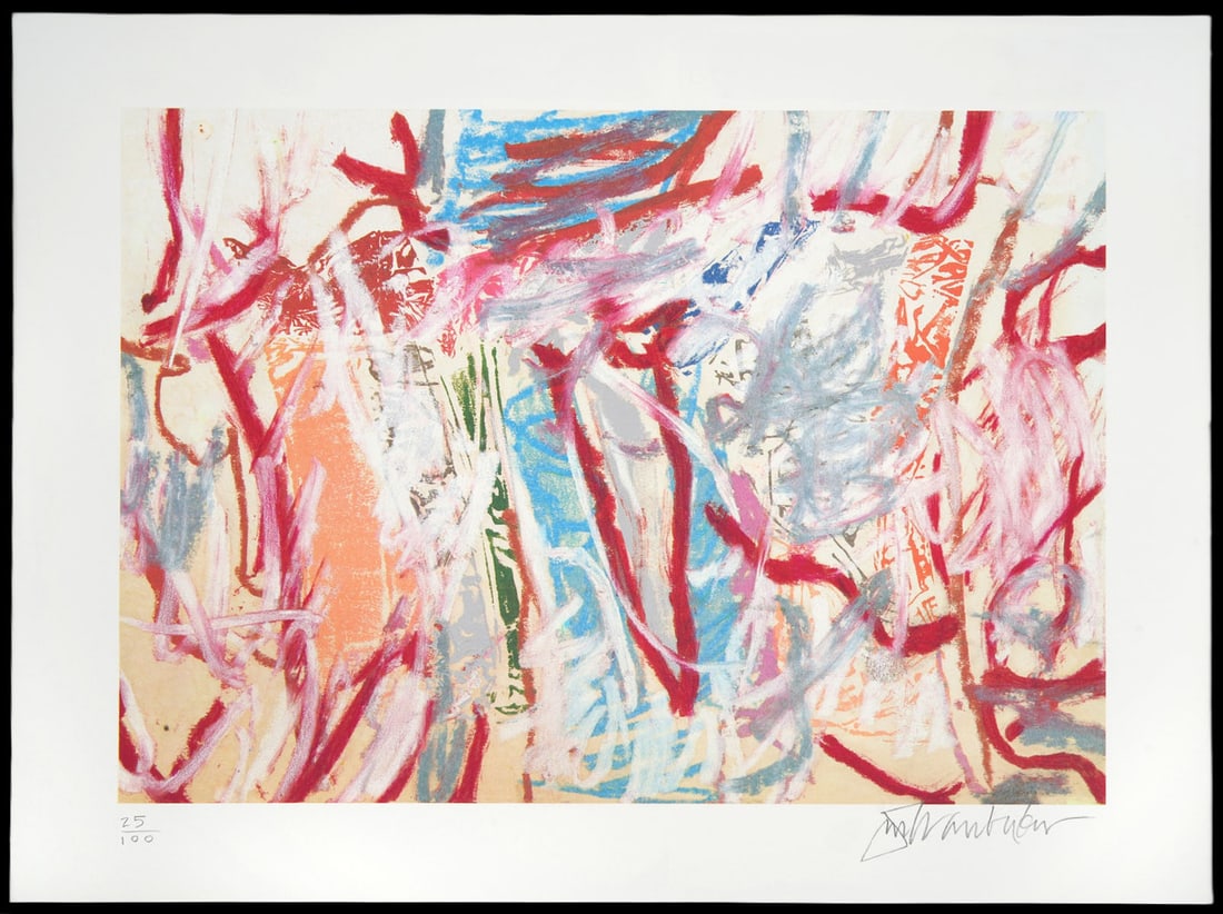 John Chamberlain 'A Gift I' Colored Screenprint (1 of 6)