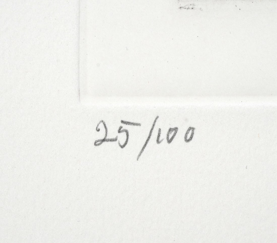 Paul Cadmus 'Nude on Ledges' Etching - 5