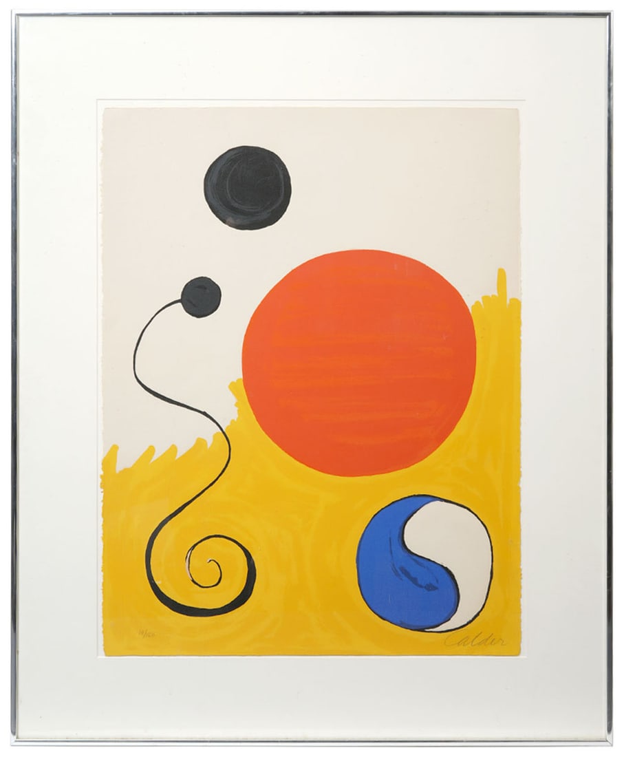 Alexander Calder 'Young Artists' Lithograph (1 of 7)