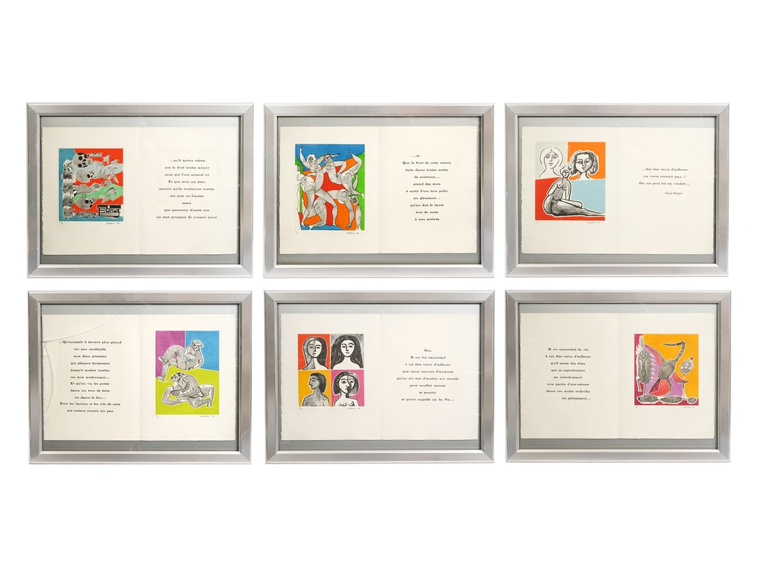 Alfred Pellan 'Le Cirque Sacre' Artist's Book (1 of 20)