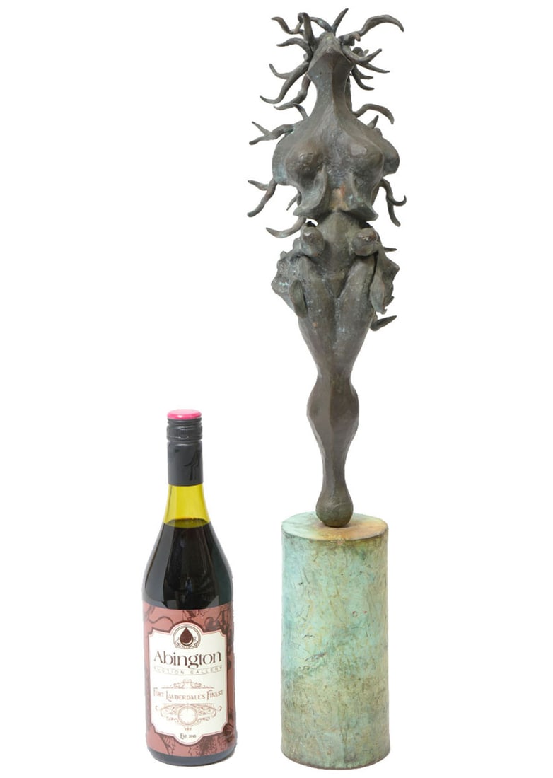 Sanford Decker Bronze 'Medusa' Sculpture (1 of 9)