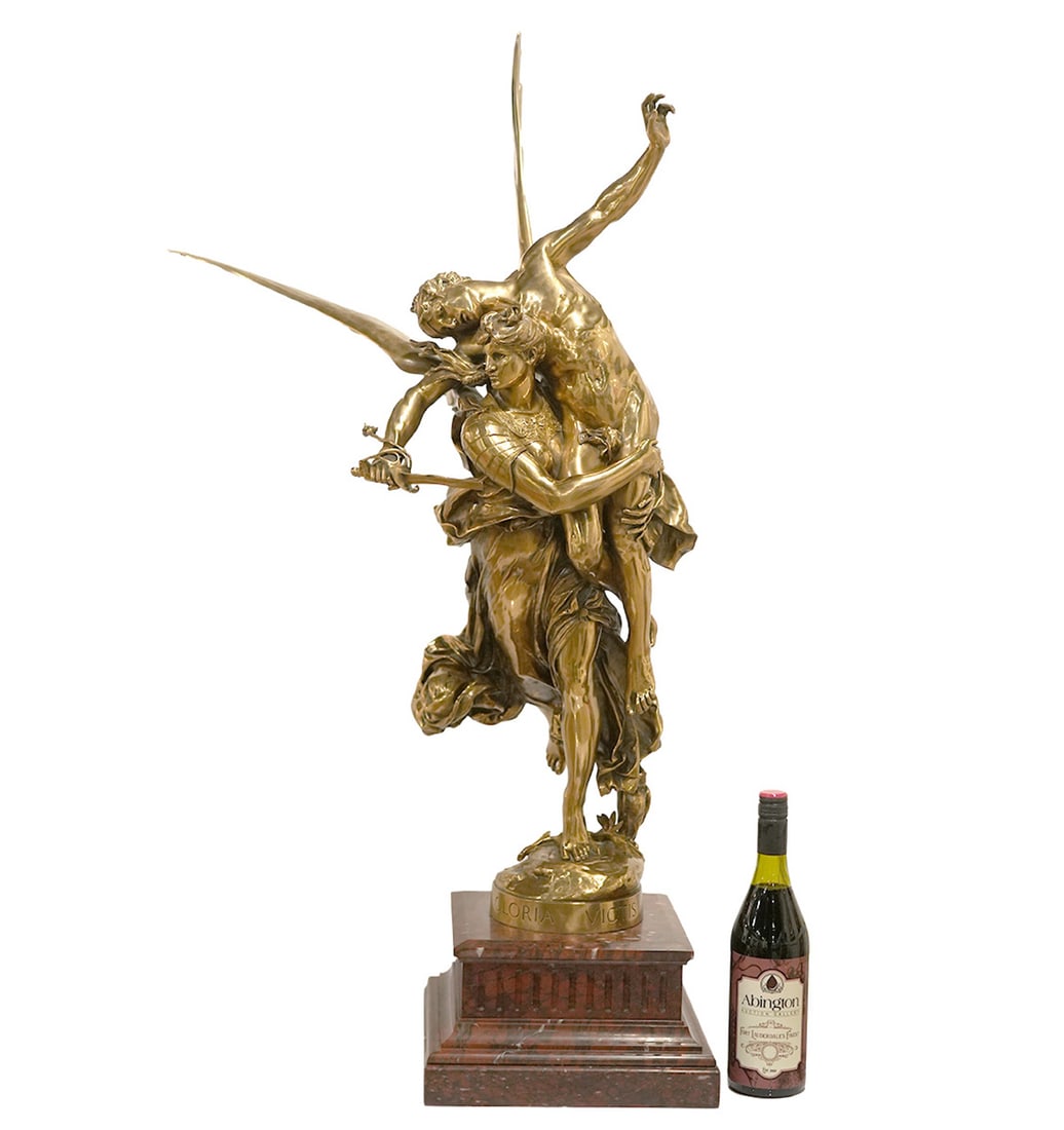 Gloria Victis' by Antonin Mercie Bronze Sculpture (1 of 16)