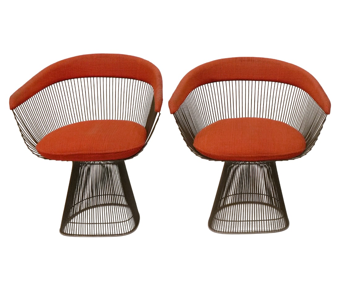 4 Knoll Warren Platner Dining Chairs - 3
