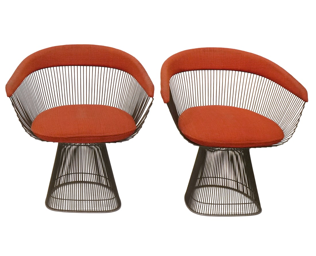 4 Knoll Warren Platner Dining Chairs - 4