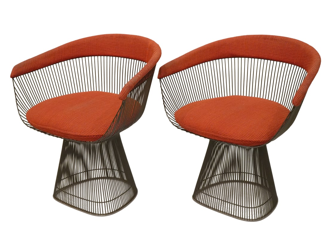 4 Knoll Warren Platner Dining Chairs - 7