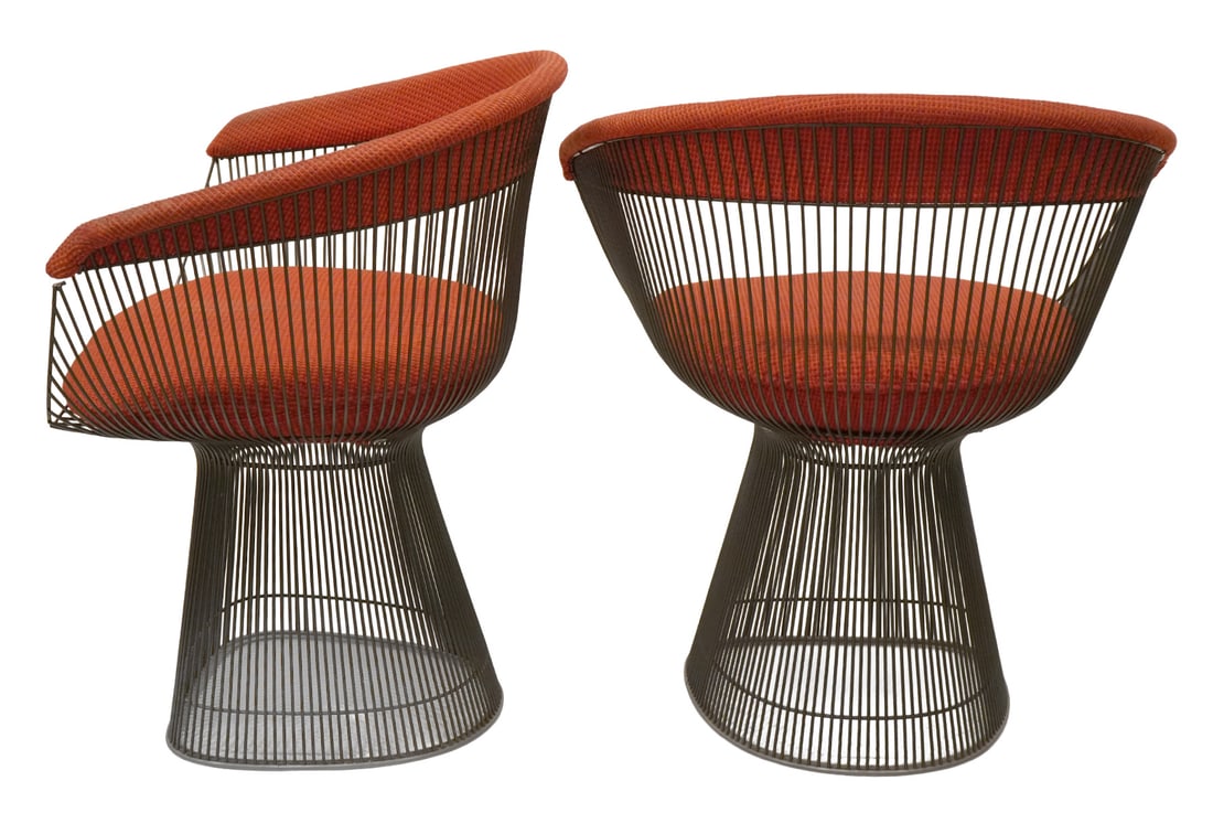 4 Knoll Warren Platner Dining Chairs - 8