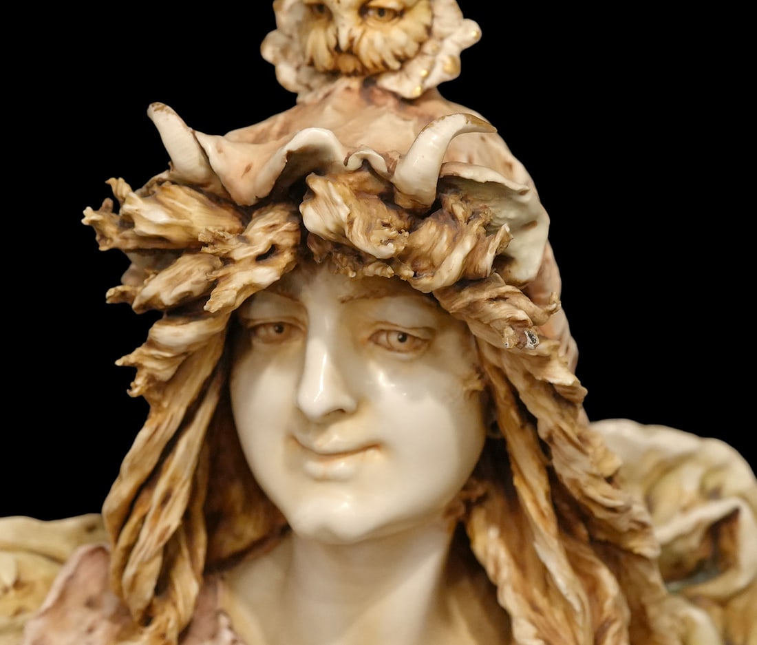 Ceramic Bust by Eduard Stellmacher for Amphora - 3
