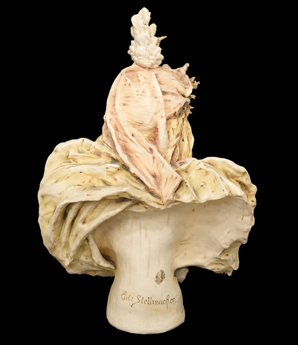 Ceramic Bust by Eduard Stellmacher for Amphora - 7