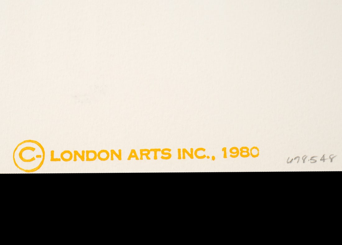 Gene Davis 'Royal Curtain' Screenprint - 5