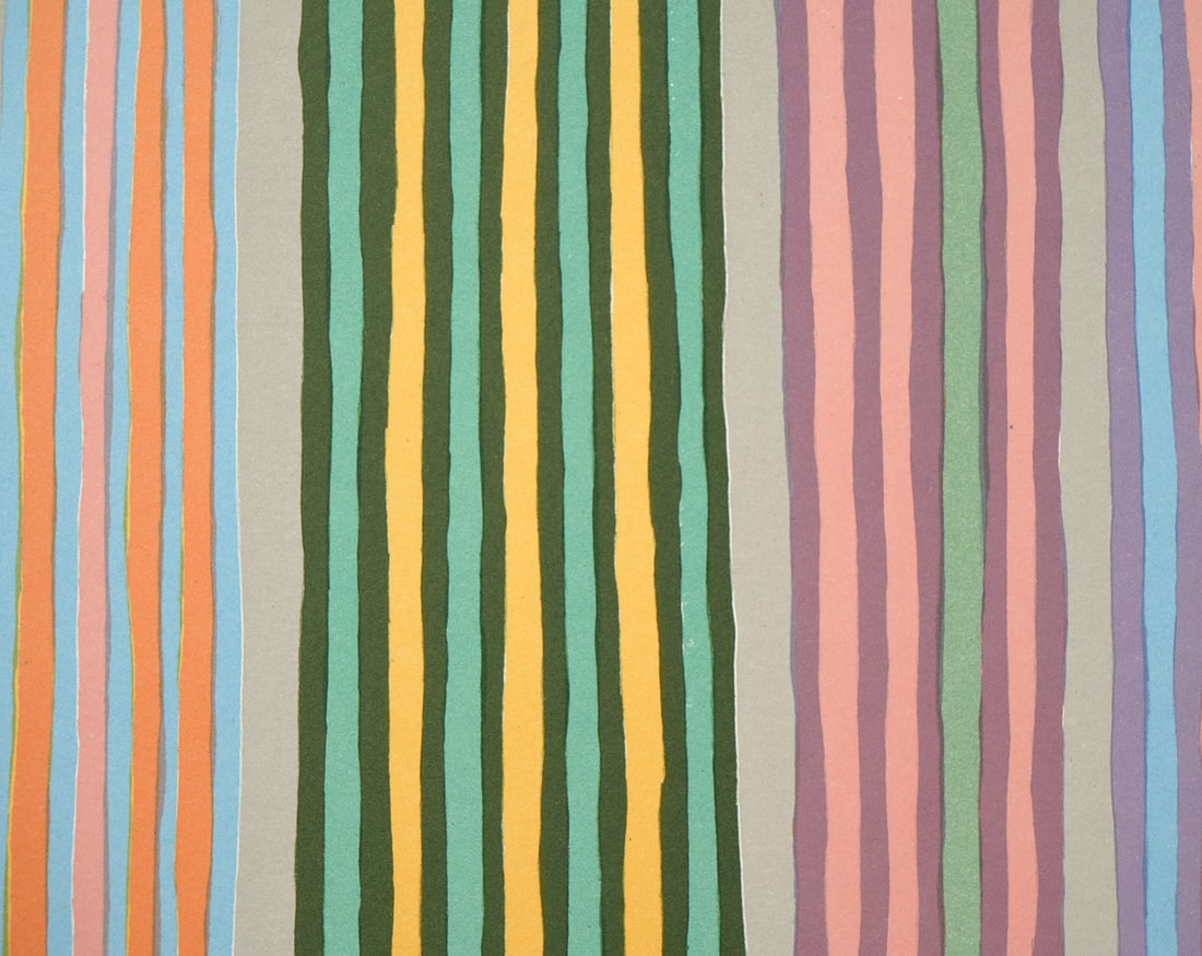 Gene Davis 'Royal Curtain' Screenprint - 6