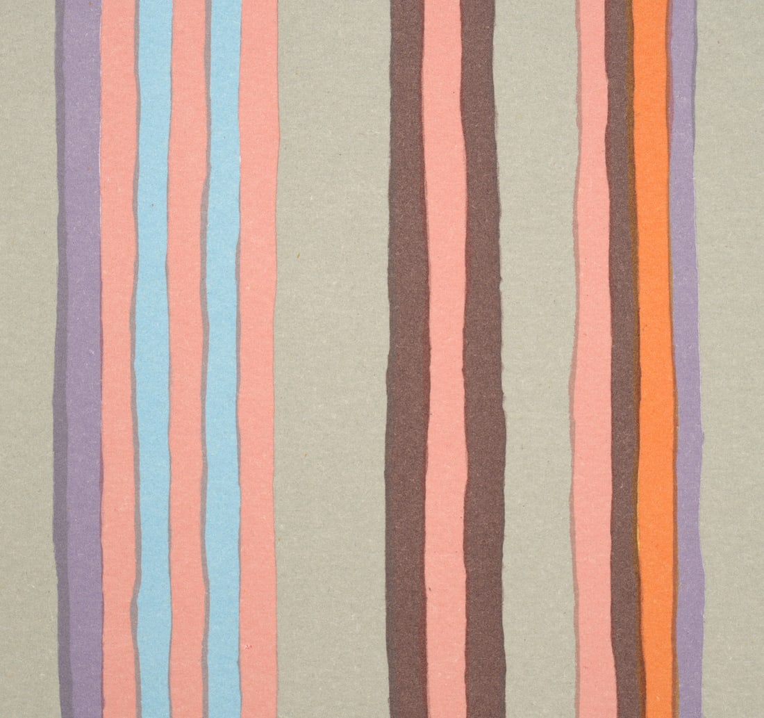 Gene Davis 'Royal Curtain' Screenprint - 7
