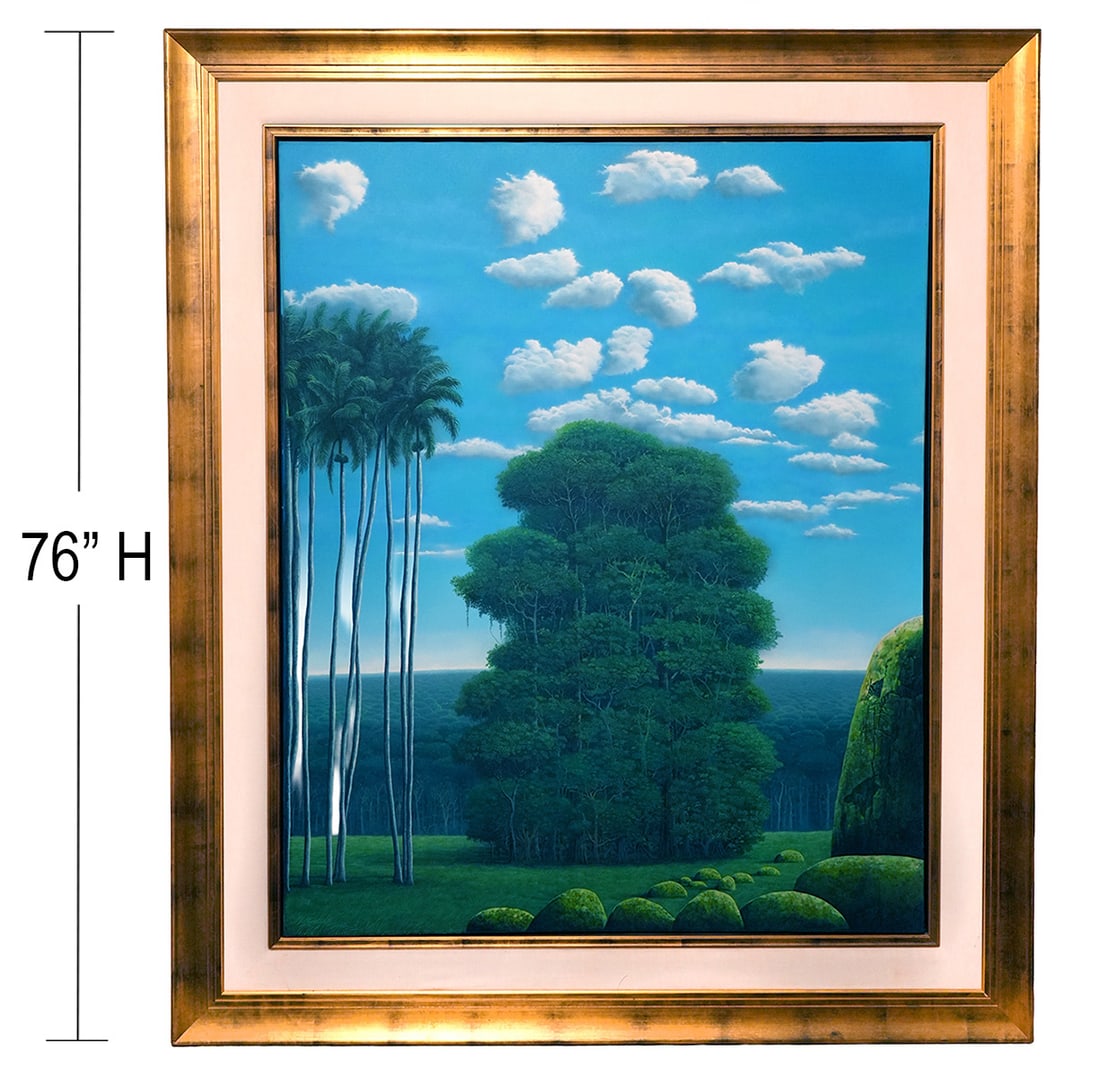Large Ruben Berland Original Painting 2000 (1 of 10)